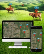 GPS трекер GetGPS 500 с солнечной батареей, акб 20000Ah на 180 дней, для животных
