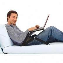 Складной столик трансформер для ноутбука Multifunctional Laptop Table (42.5х26 см) 17 дюймов